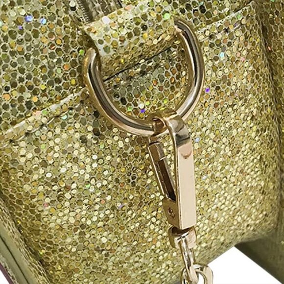 Bottle/Motorcycle Jacket/Perfume/Gamepad Shoulder Bag for Women PU Leather Zippe - Picture 5 of 5